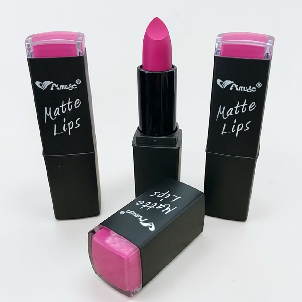 🆕3pcs Amuse Matte Lips Lipstick